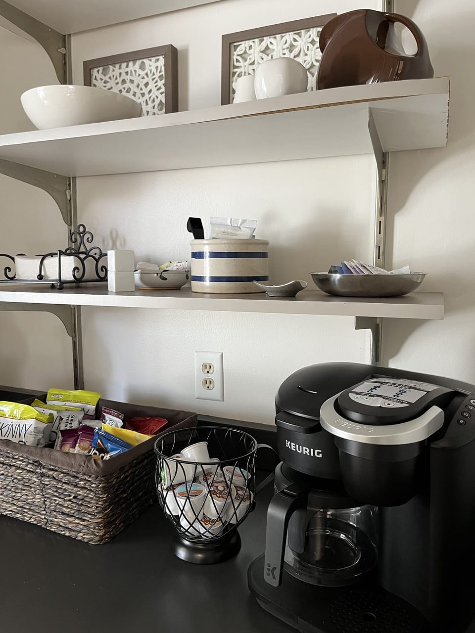 Brew and Keurig coffee available