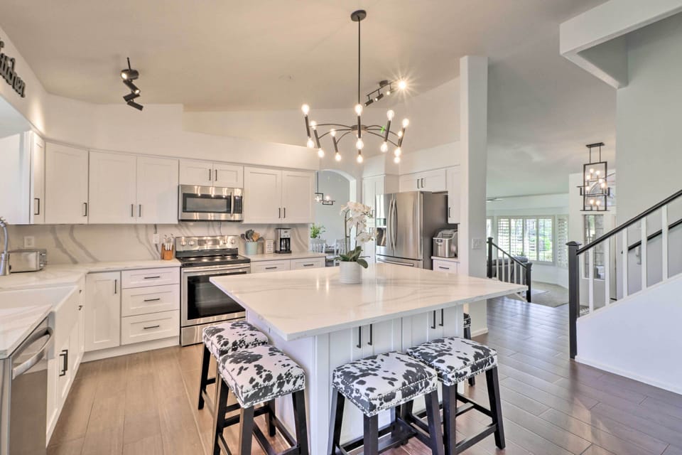 Goodyear Vacation Rental | 4BR | 3BA | Stairs Required | 2,750 Sq Ft