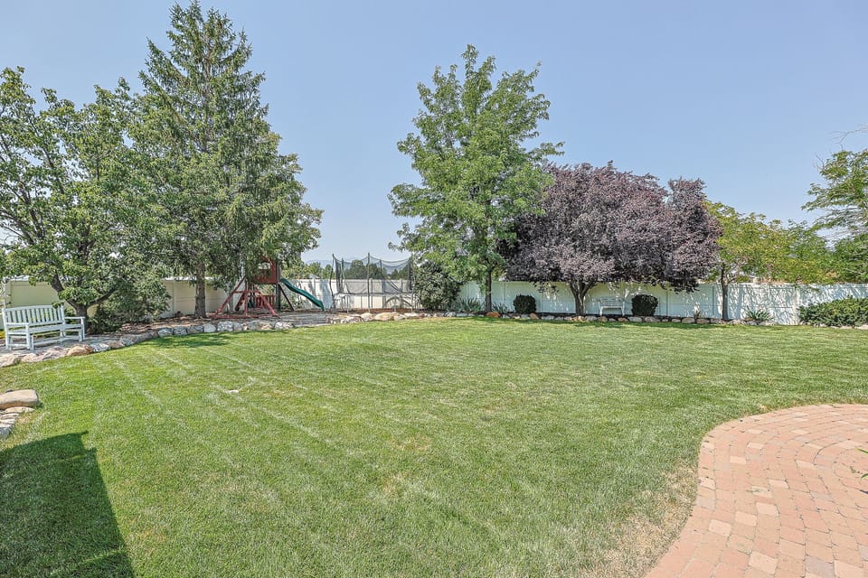 Backyard area can potentially be used with permission