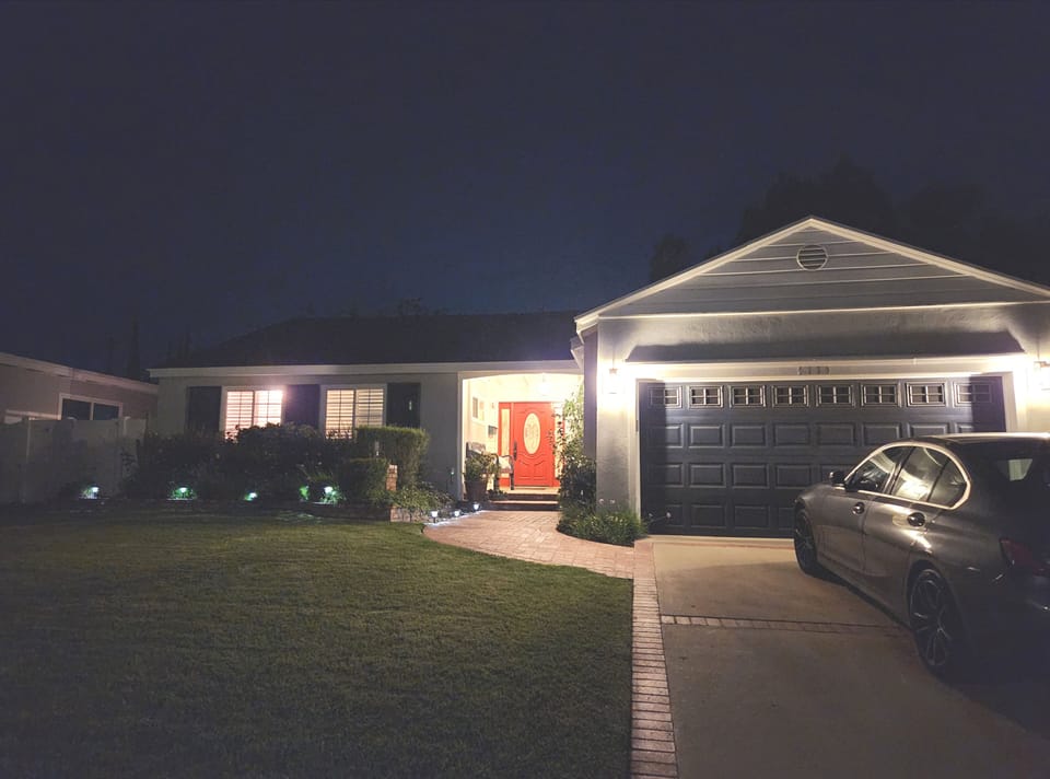 Front of House - Night View
