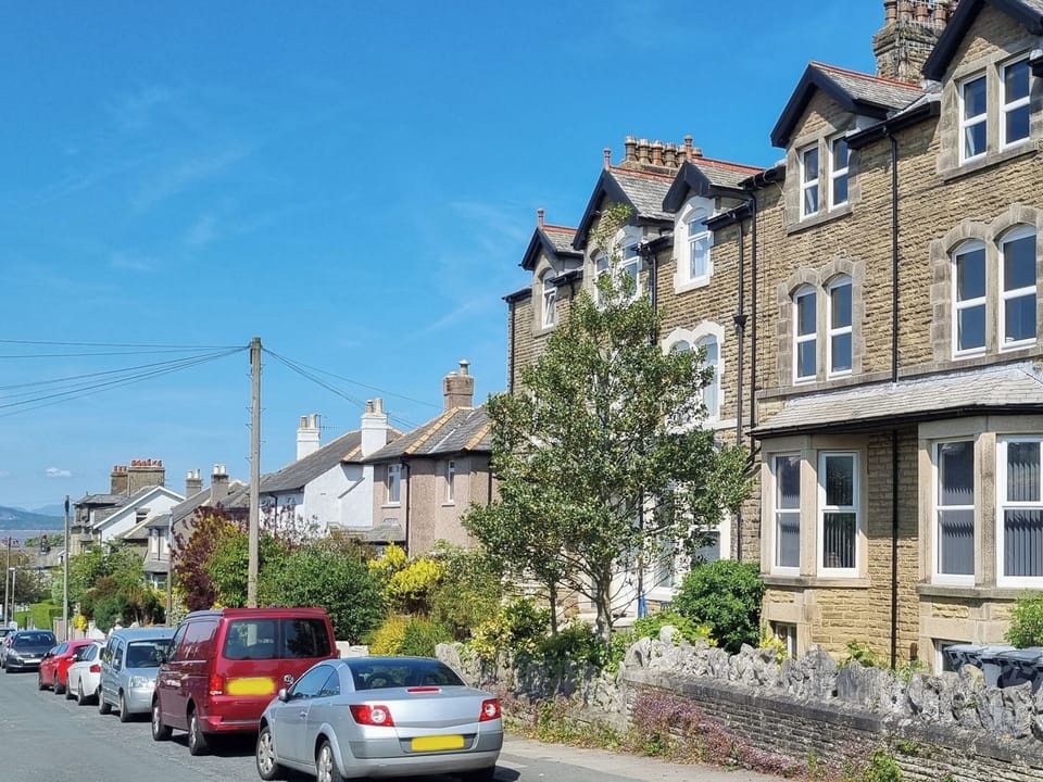 Street View with Sea and Fell Backdrop | Sunnyside Hestbank, Hest Bank