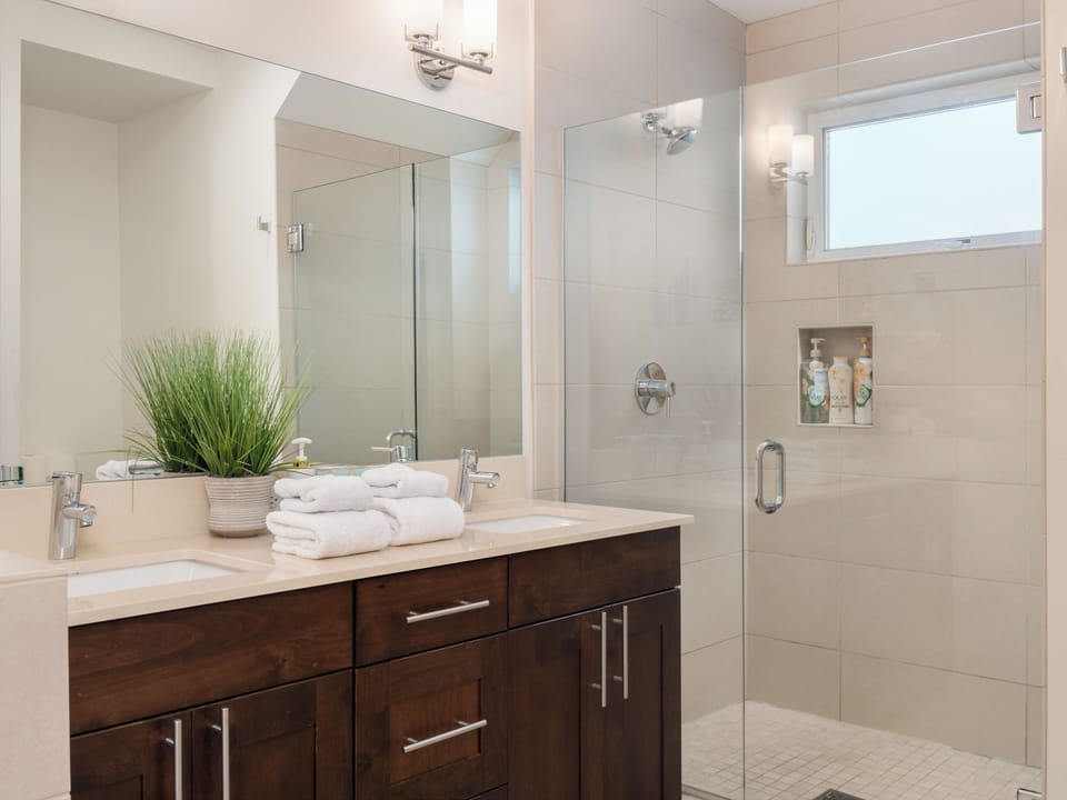 Master bathroom