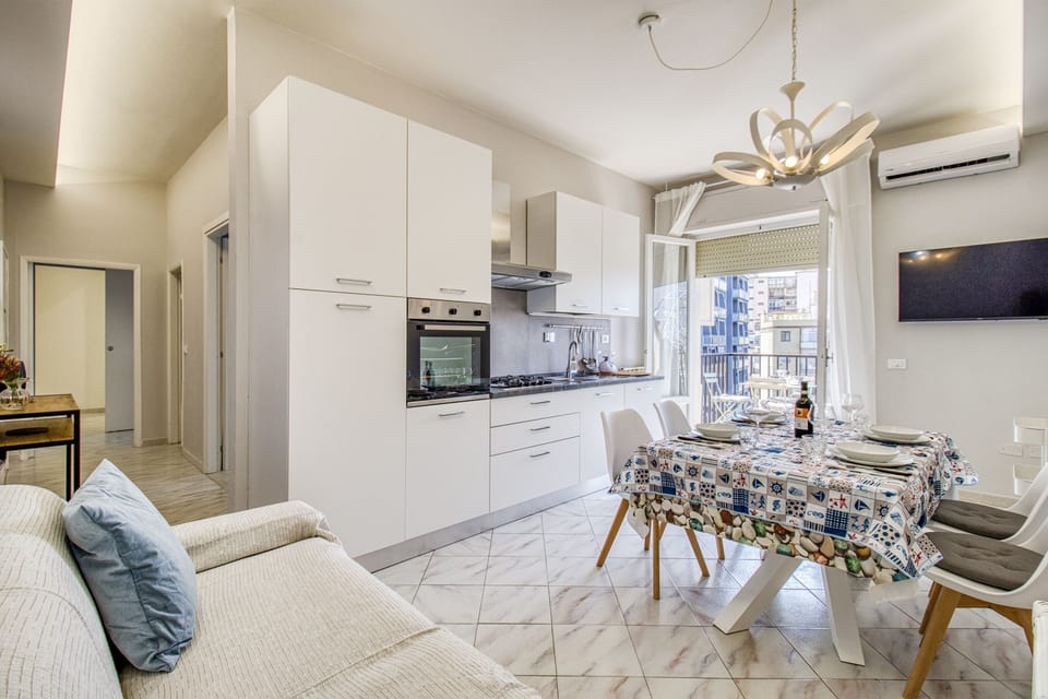 Kitchen and dining area