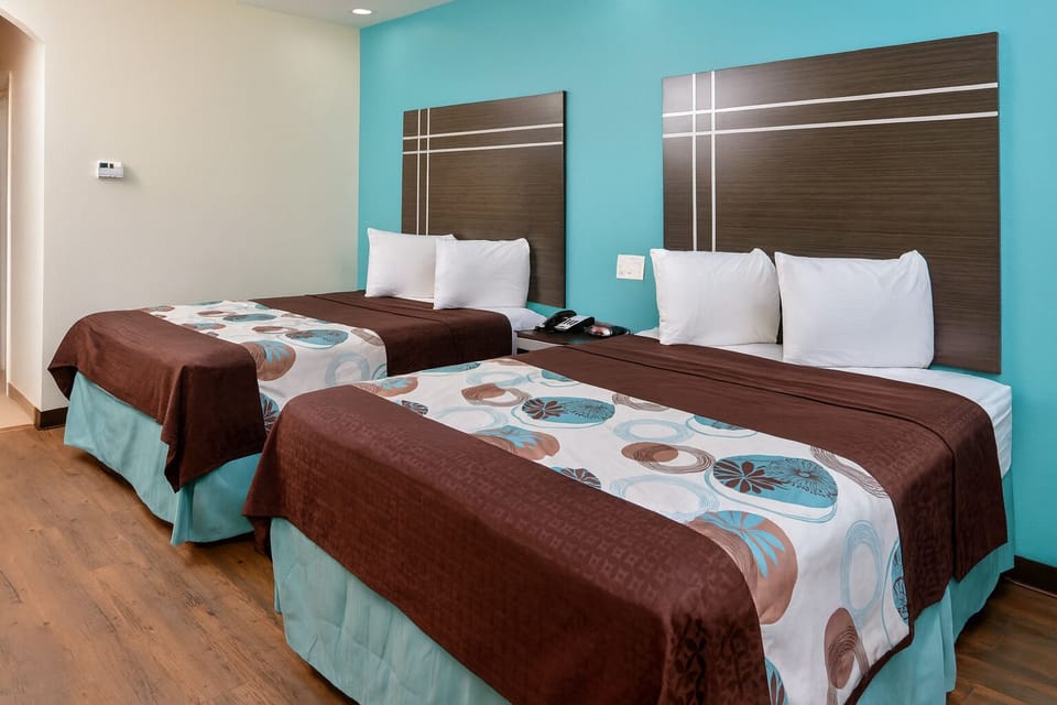 Settle in comfortably with two beds made for restful sleep.