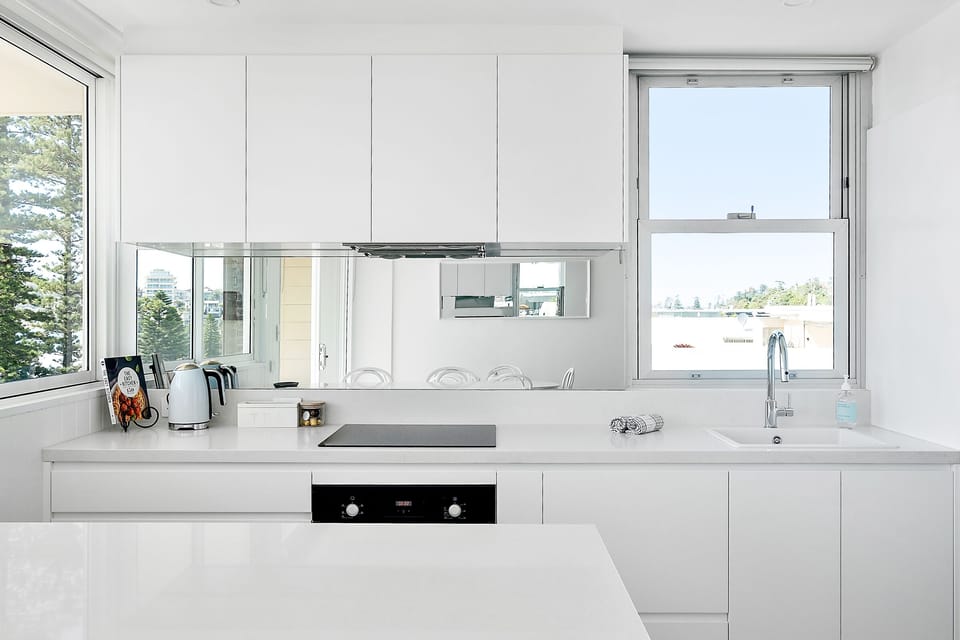 Everything in this apartment is new including the fully equipped kitchen
