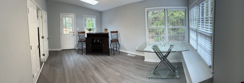 Bar and dining room table