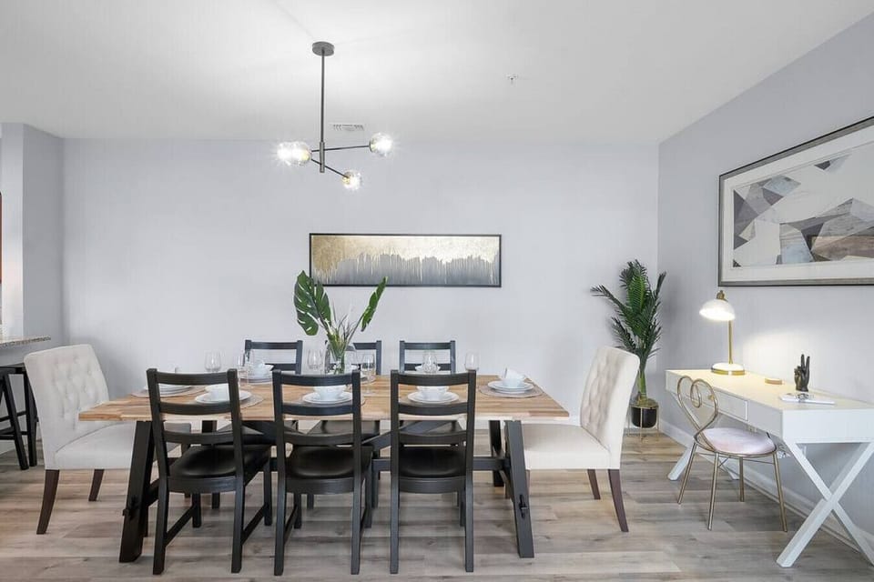Dining Room#Disney #Theme #Parks #Magic #kingdom #springs #SecretLake #Apartment #Vacation #Rental #waterpark #Kissimmee #Orlando #Universal #Citywalk
