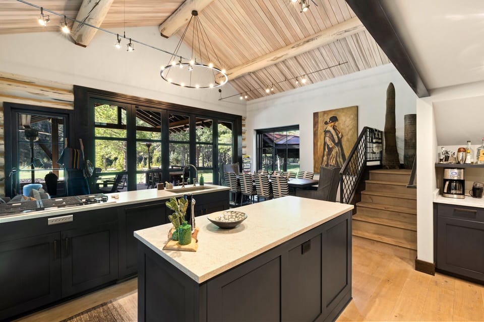 Open Concept Kitchen and Dining