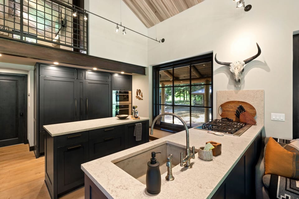 Open Concept Kitchen Area