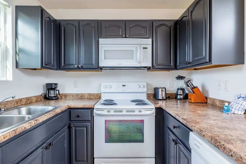Where the magic happens! From quick meals in the microwave to gourmet dishes on the stove, this kitchen is my culinary playground. What’s cooking in your kitchen today?