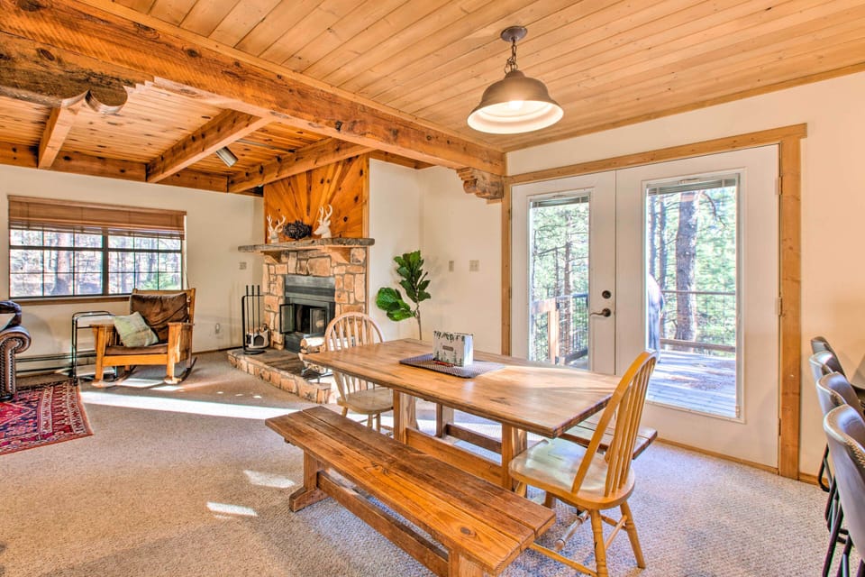 Dining Area | Dishware/Flatware | High Chair Available