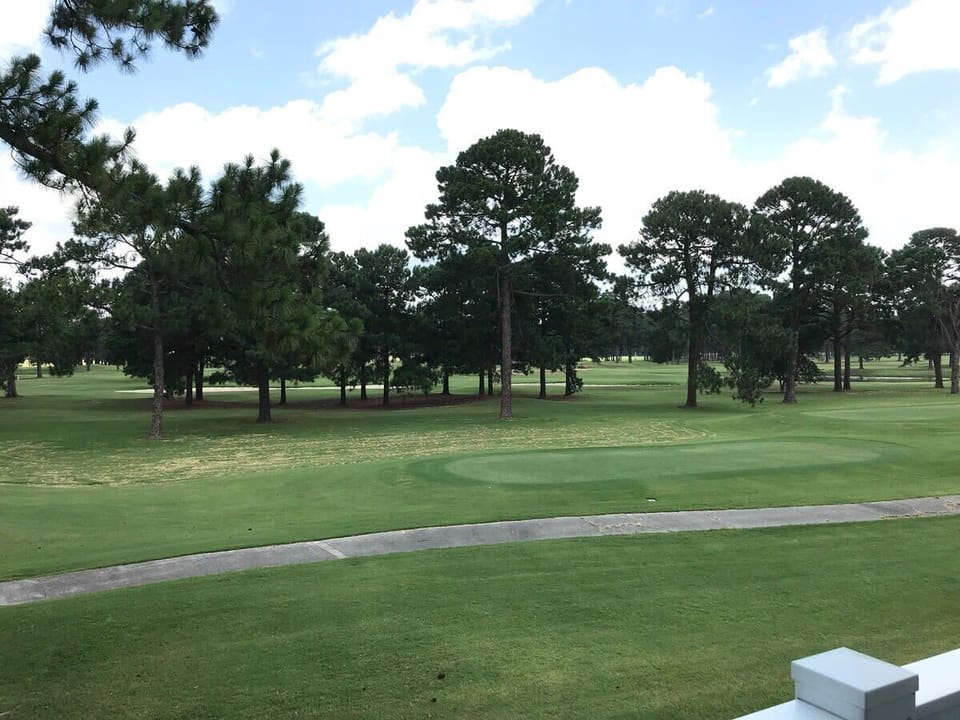 Beautiful golf course view!