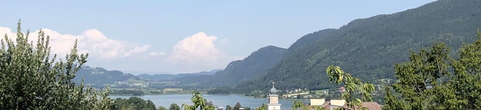 Ausblick vom Balkon
