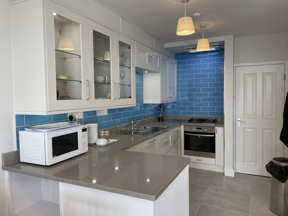 Spacious well-equipped modern kitchen
