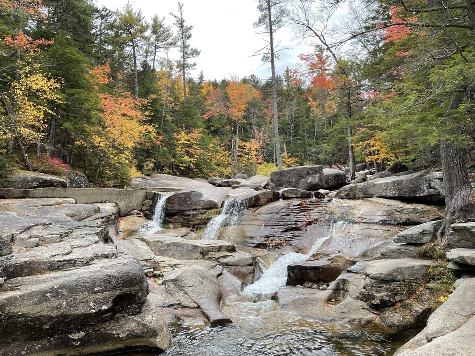 Diana’s Baths, about a mile away from the house