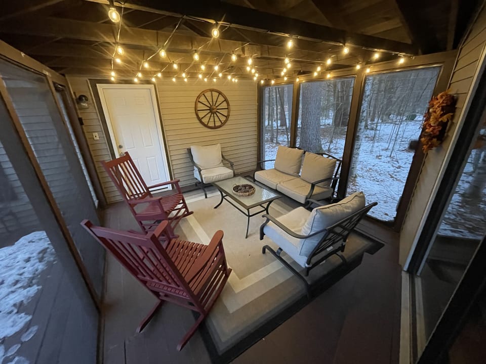 Coolest room in the house, even in the hottest of days there’s a gentle breeze!