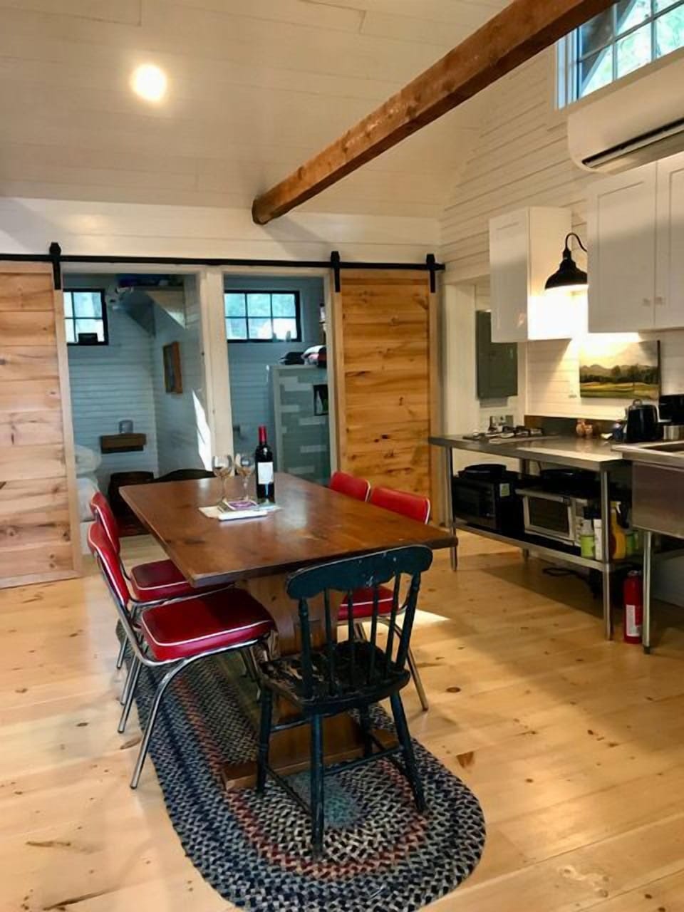 Share a meal in our dining area.