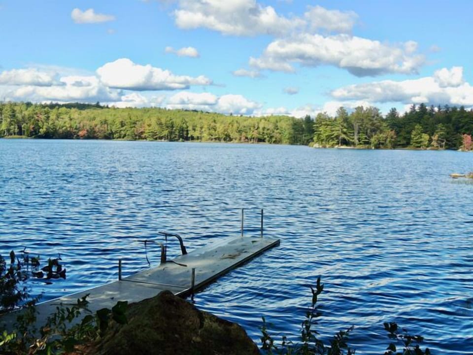 Take in the stunning water views. 