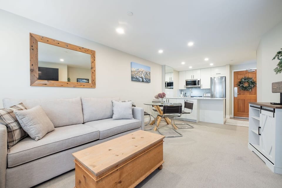 Living area: Pull out sofa