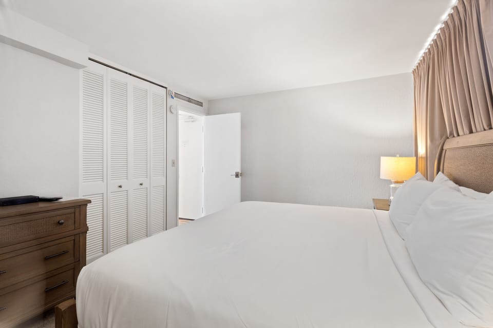 Closet space available for storage