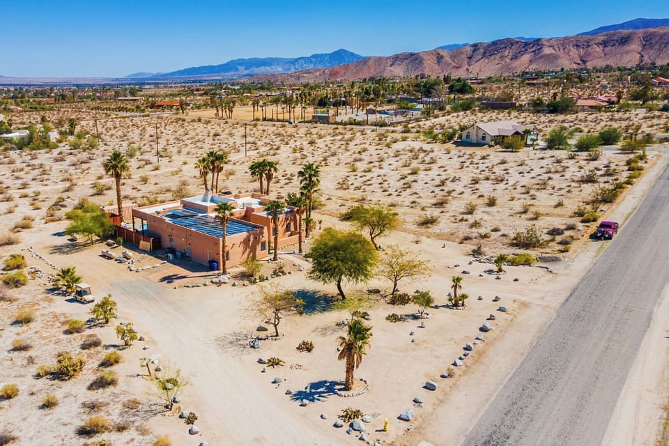 Moonlit Retreat - Aerial Shot