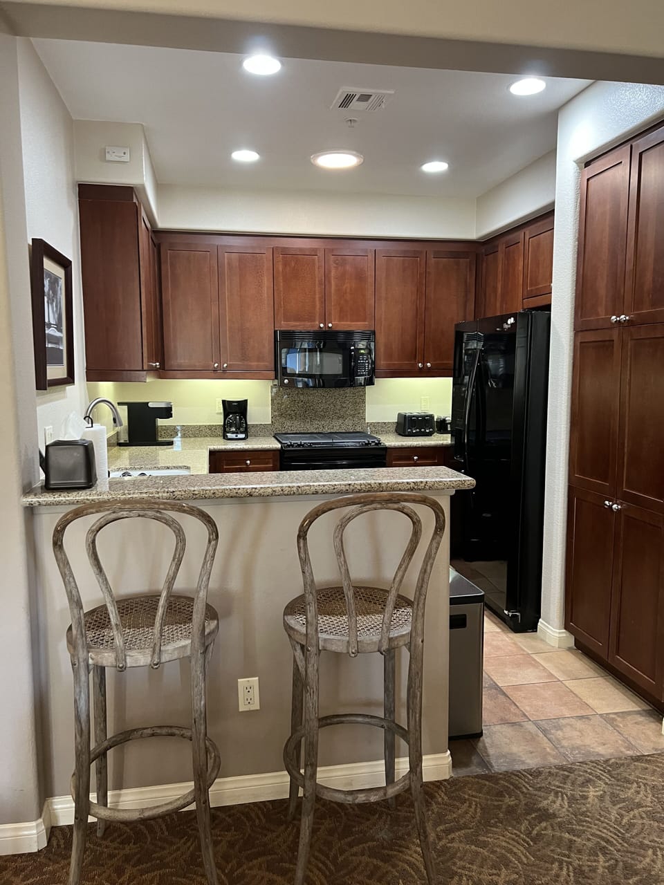 Fully equipped kitchen