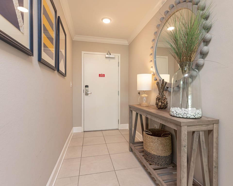 Step inside and feel welcomed by elegant decor and soft lighting, setting the perfect tone for your beach getaway