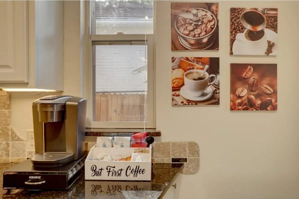 Keurig coffee station
