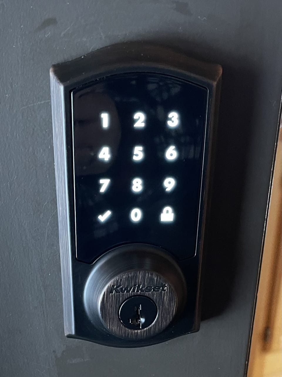 Keyless and contactless entry.
