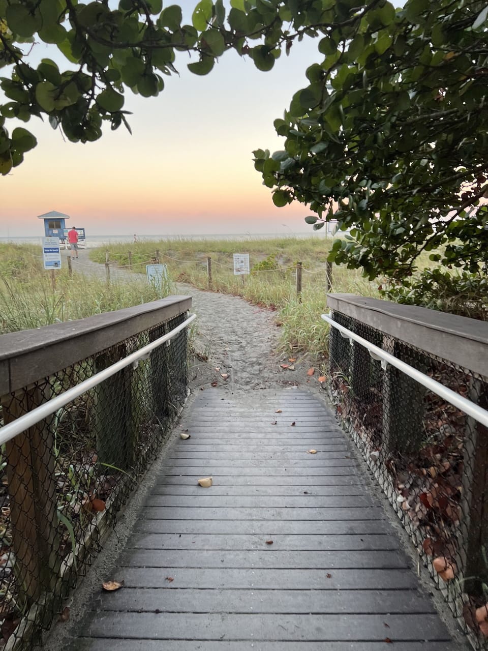 Beach access is 8 minute drive from house