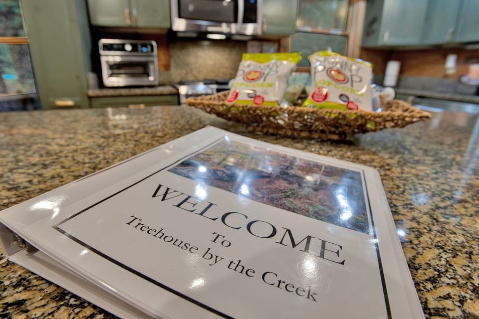Welcome! Check the binder for helpful info about the house and Ellijay.