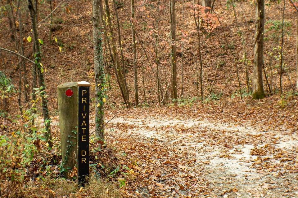 Entry to Private Drive