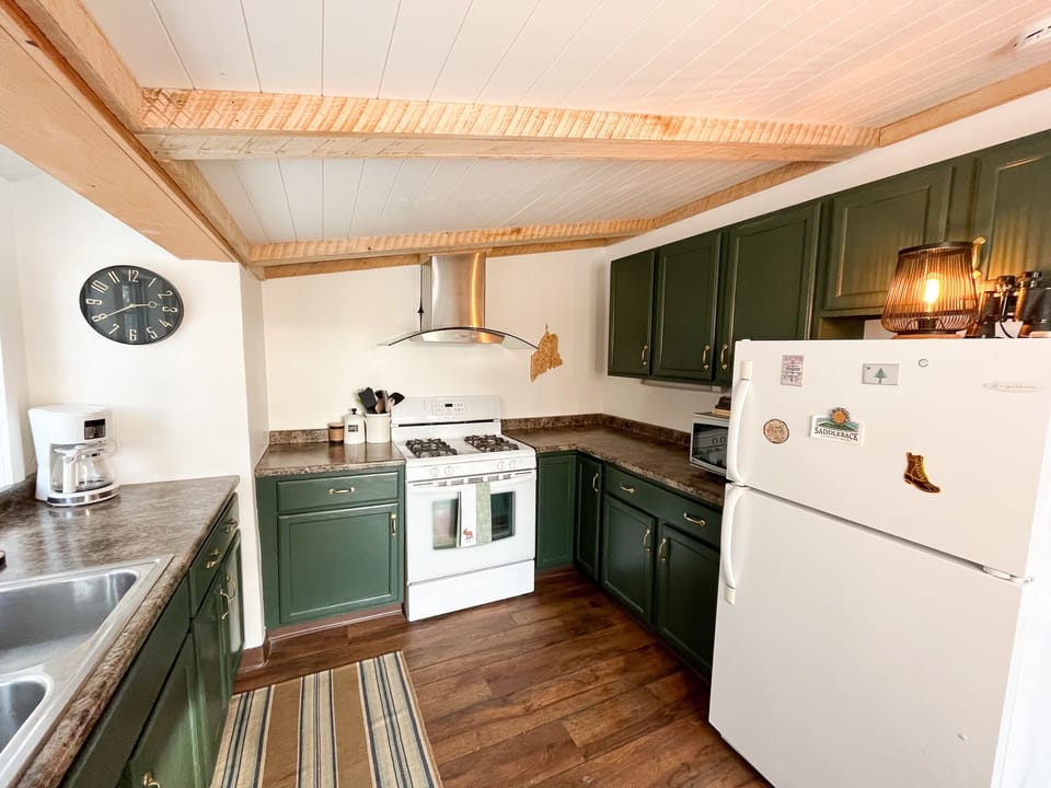 The full kitchen, perfect for cooking meals with family!