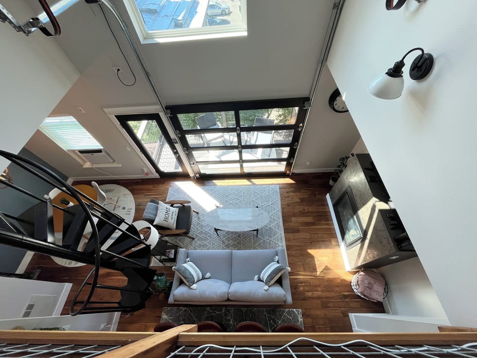 View from the loft