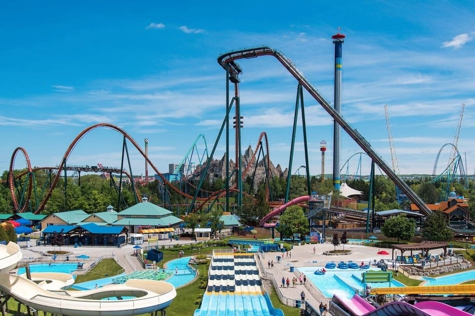 Canada's Wonderland
15 minutes by car, 
35 minutes by public bus