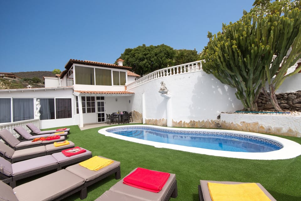 View of lower level private pool