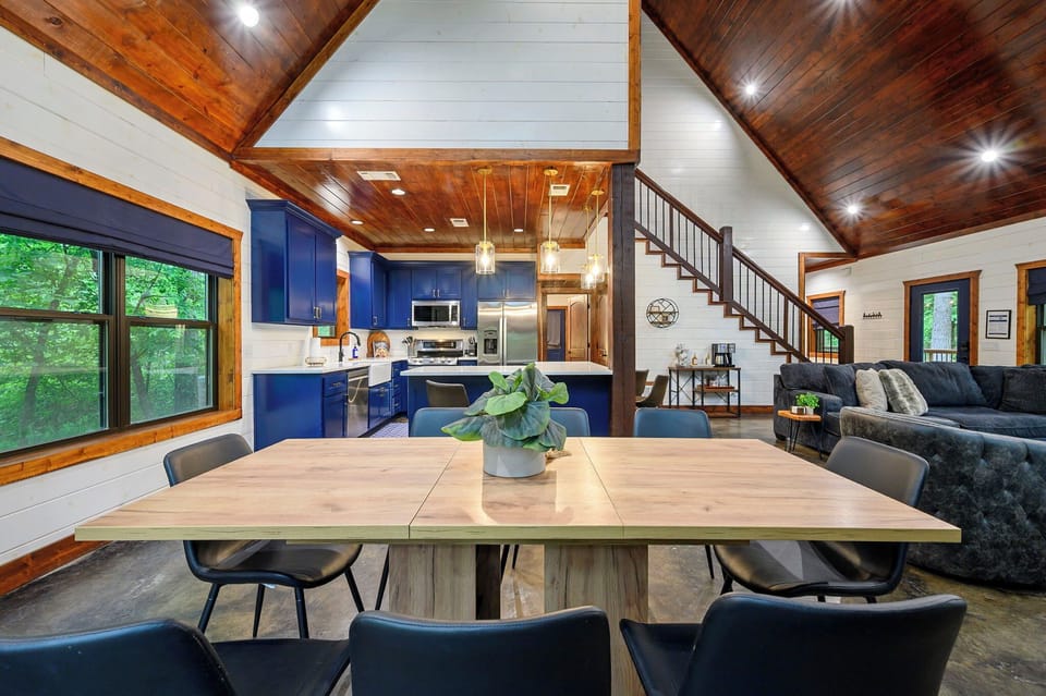 A welcoming place to share meals, play games, and spend time together.
