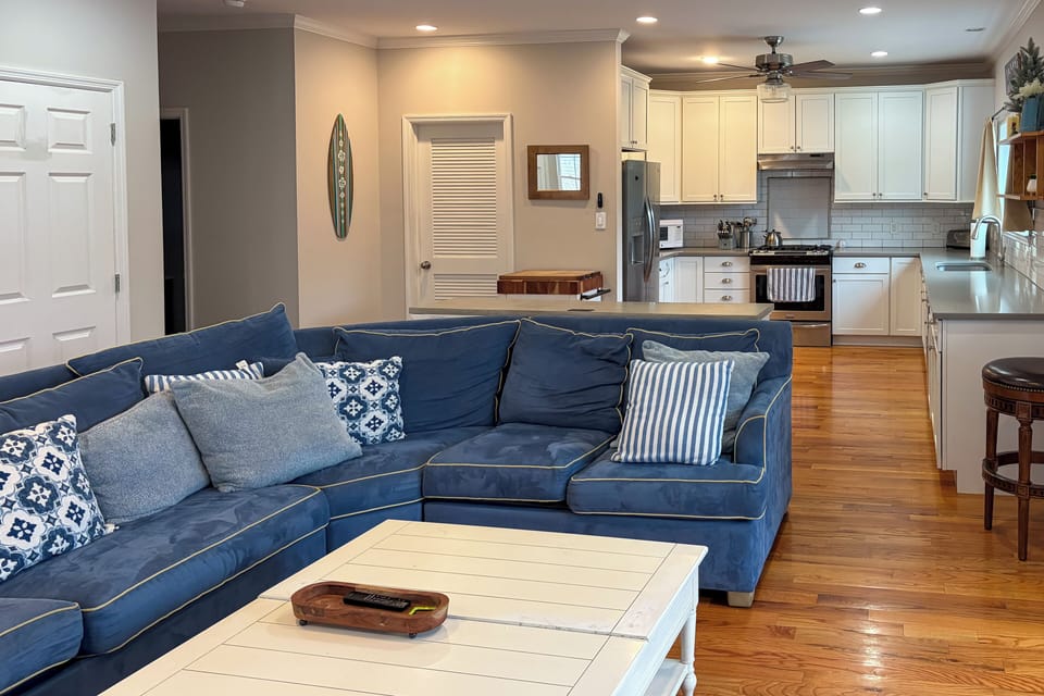 Living Room | 1st Floor | Dog Friendly w/ Fee (2 Dogs Max)