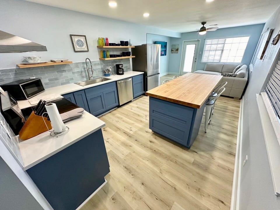 Kitchen toward Living and Entry
