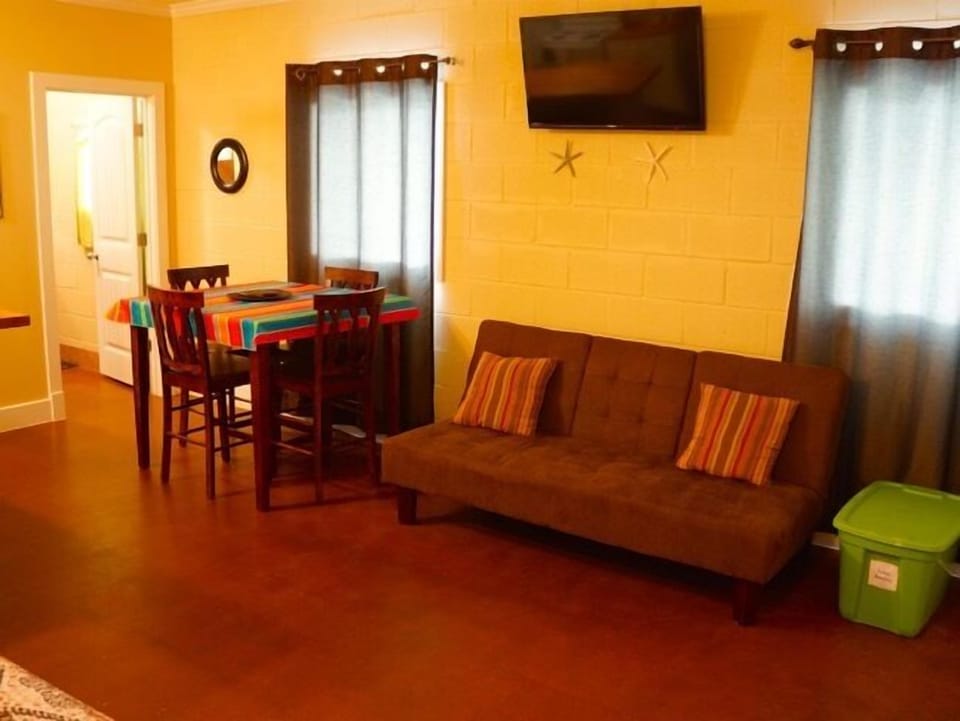 TV and Dining Area