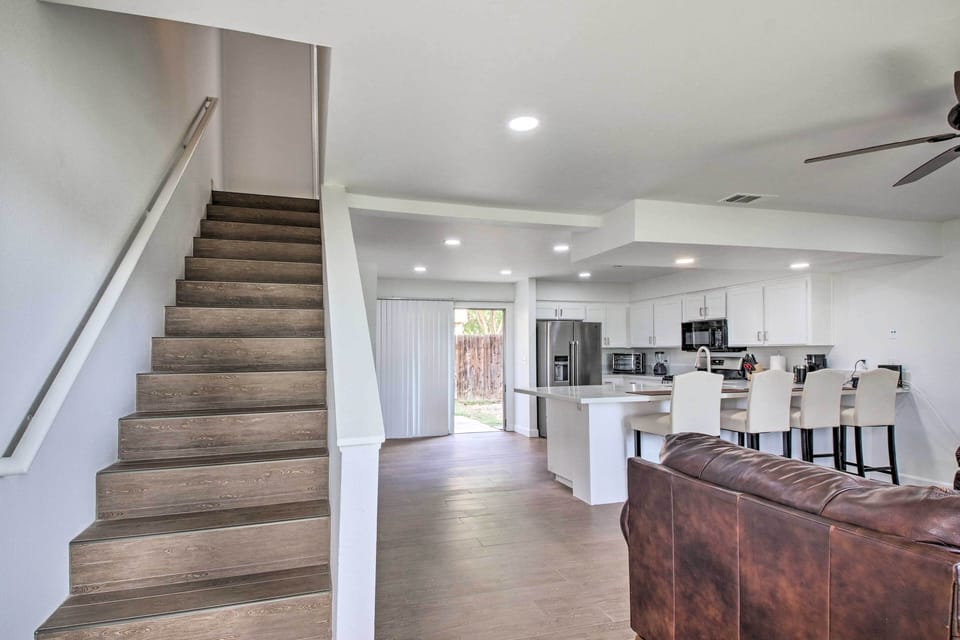Stairs to Upper Level