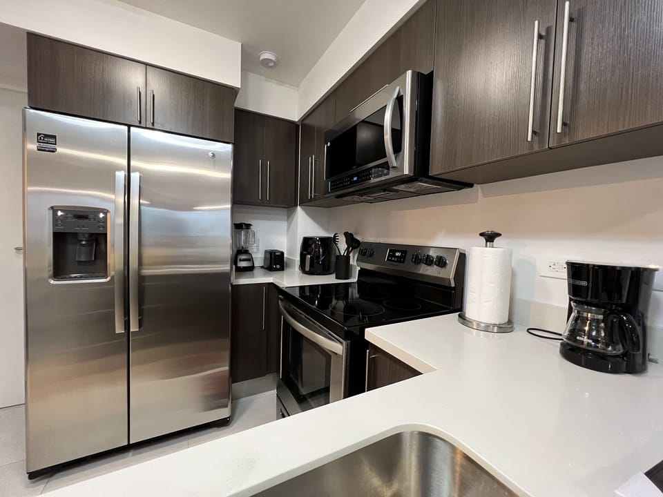 Fully equipped kitchen