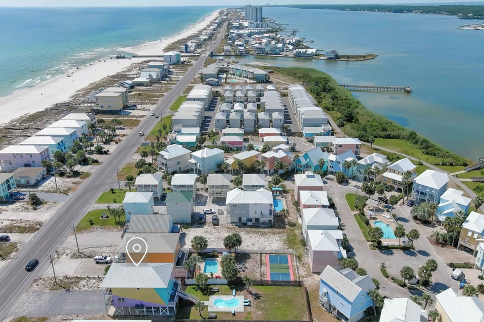 Just 200 ft to the beach! Sea La Vie offers poolside fun in a 2nd-row home!