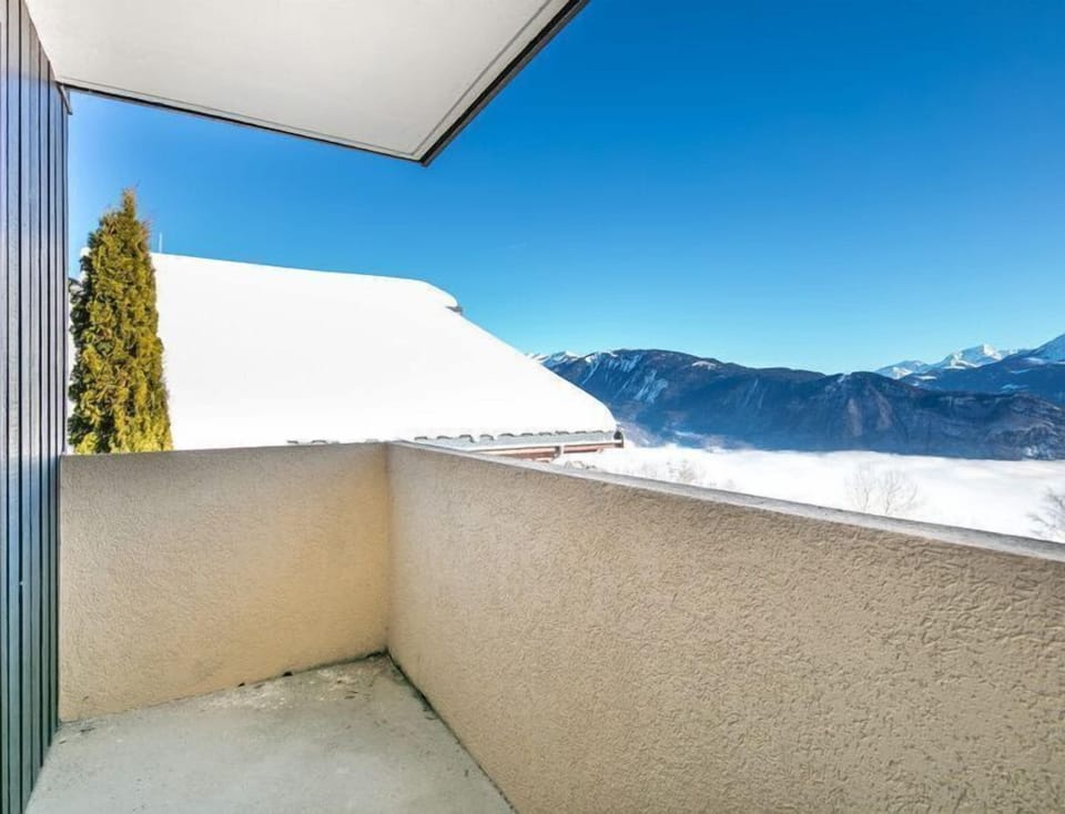 Step out onto your balcony and breathe the fresh air.