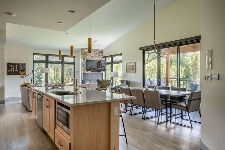 Open floor plan with tons of natural light