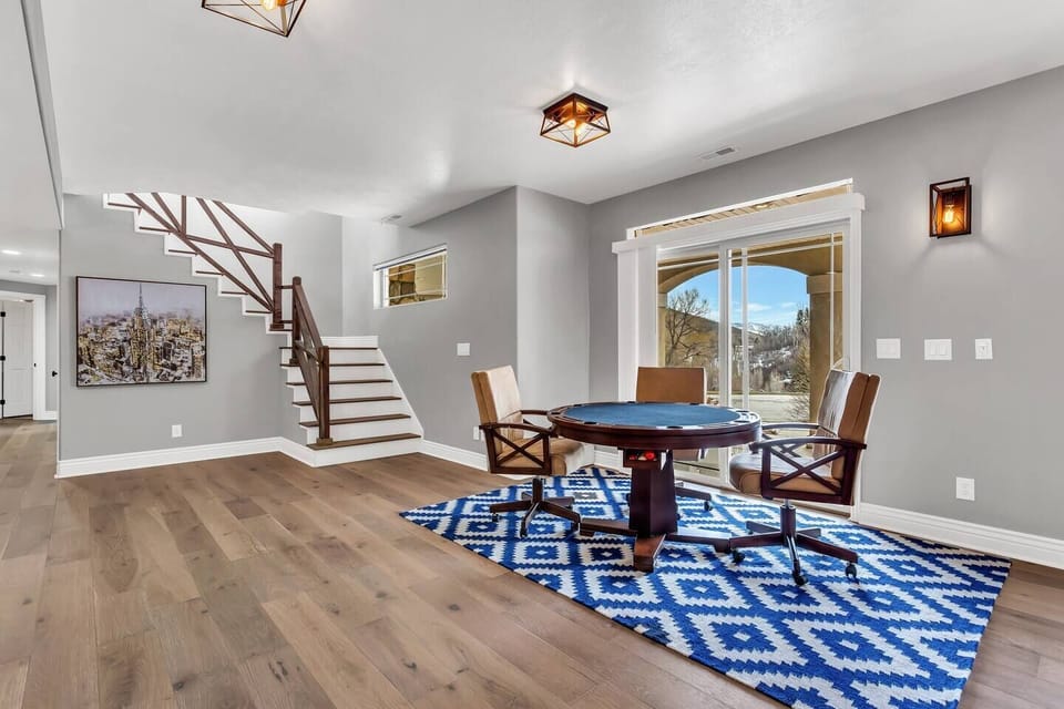 Spacious entertainment area perfect for unforgettable nights