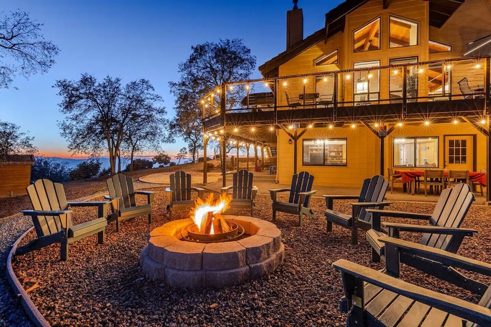 Life becomes magical when you add mountain air, a campfire and some quite.