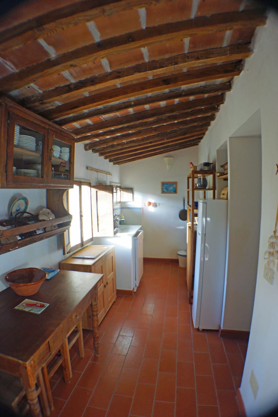 Cucina toscana attrezzata