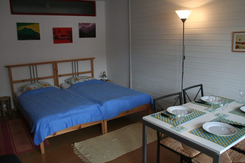 Lounge, sleeping, dining area