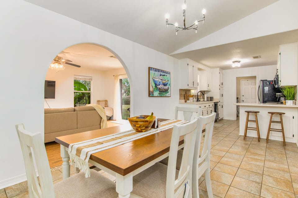 open dining room